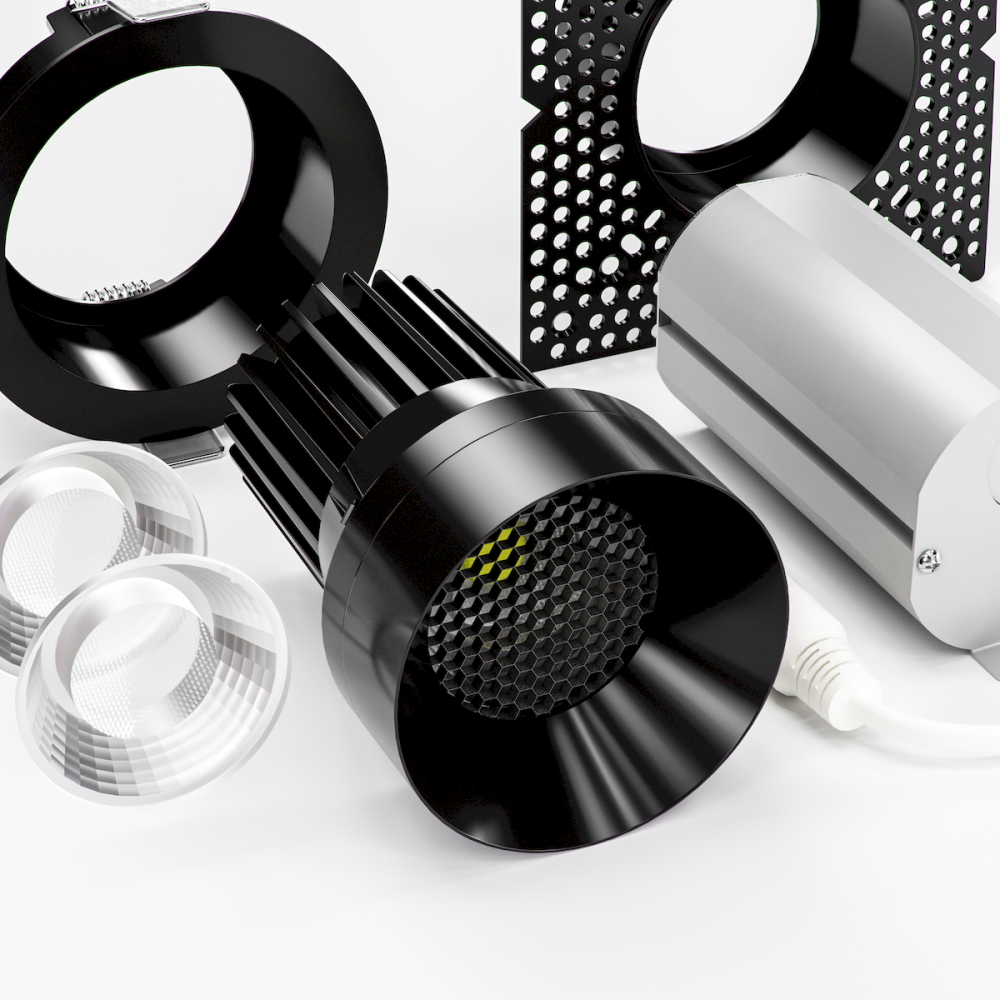 RHYME DOWNLIGHT DEEP BAFFLE ROUND