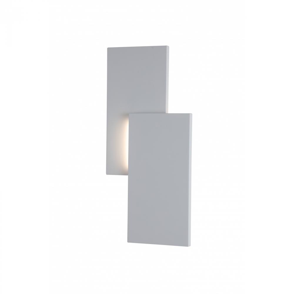 Parker 21" Wall Sconce In Paintable White Plaster
