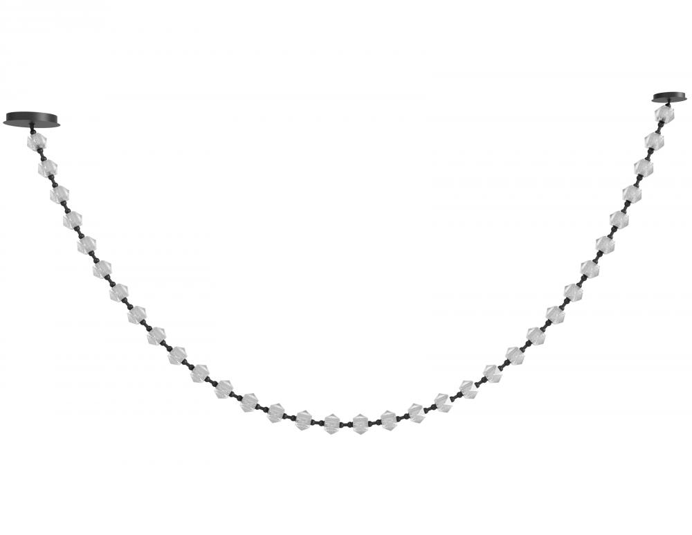 Beluga 34-Light Geometric Pendant in Black