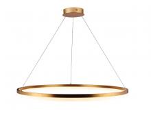 Avenue Lighting HF5029-GL - Circa 39" LED  Ring Pendant in Gold