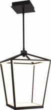 Avenue Lighting HF9400-BK - Park Ave. 20" LED Large Cage Pendant in Black