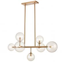 Avenue Lighting HF4207-AB - Delilah 40"  Chandelier in Aged Brass