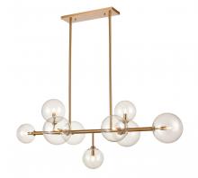 Avenue Lighting HF4209-AB - Delilah 51"  Chandelier in Aged Brass