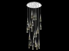Avenue Lighting HF3825-CH - Avalon 25-Light Multi Pendant in Polished Chrome with Martini Crystals