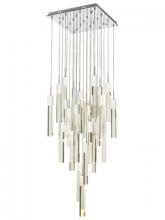 Avenue Lighting HF1904-25-GL-CH-C - The Original Glacier Collection 25 Light Multi Pendant in Polished Chrome with Clear Crystal