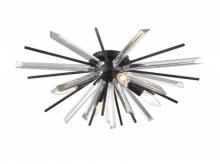 Avenue Lighting HF8205-BK - Palisades Ave. 24" Flush Mount in Black