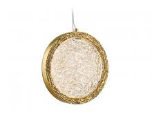 Avenue Lighting HF5020-PB - Bottega 13" Sphere Pendant in Polished Brass