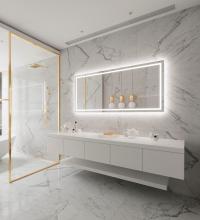 Paris Mirrors BHARM70323000 - Backlit Harmony Mirrors (Frontlit and Backlit)