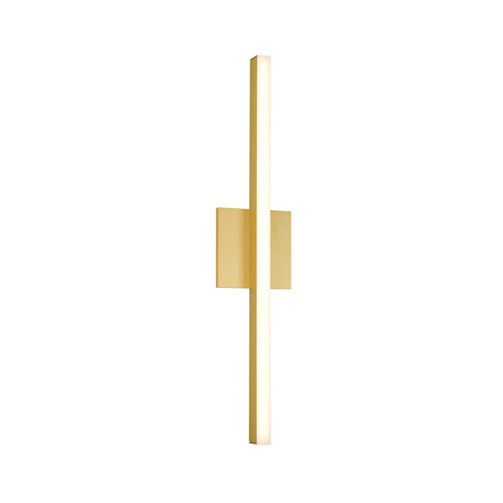 Vega 24-in Brushed Gold LED Wall Sconce