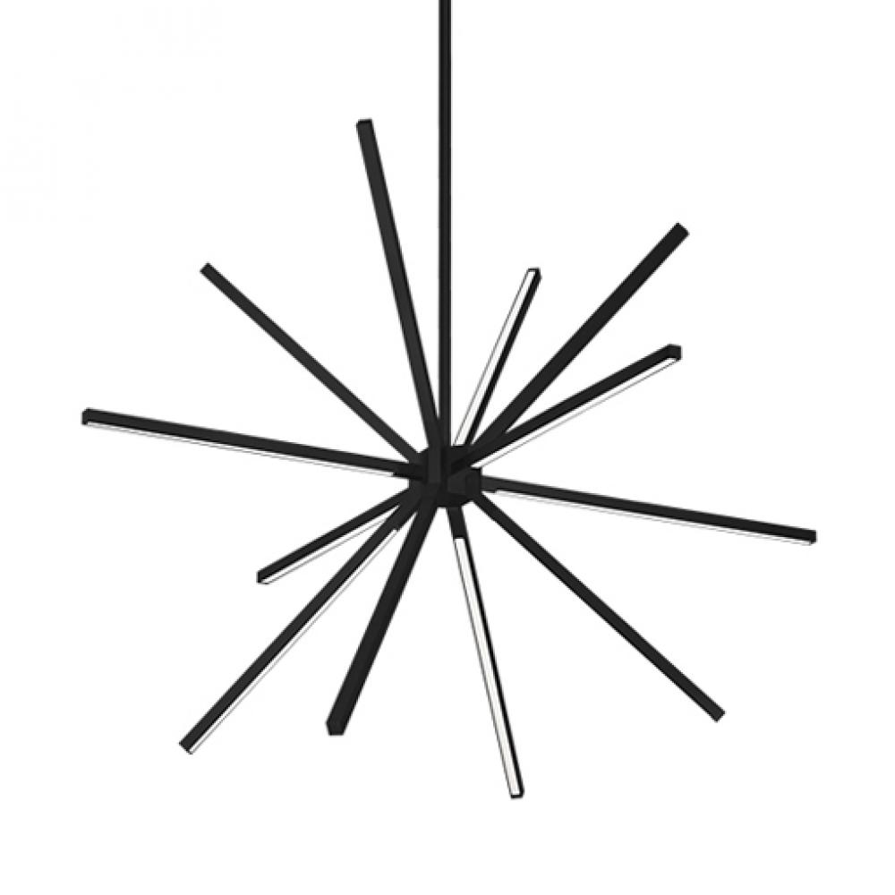 Sirius Minor 32-in Black LED Chandeliers