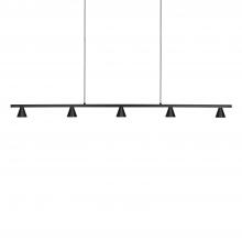 Kuzco Lighting Inc LP19947-BK-UNV - Dune 47-in Black LED Linear Pendant