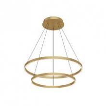 Kuzco Lighting Inc CH87232-BG - Cerchio 32-in Brushed Gold LED Chandeliers