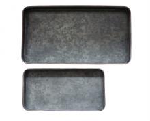 Creative Co-op DA9950 - Decorative Galvanized Metal Trays