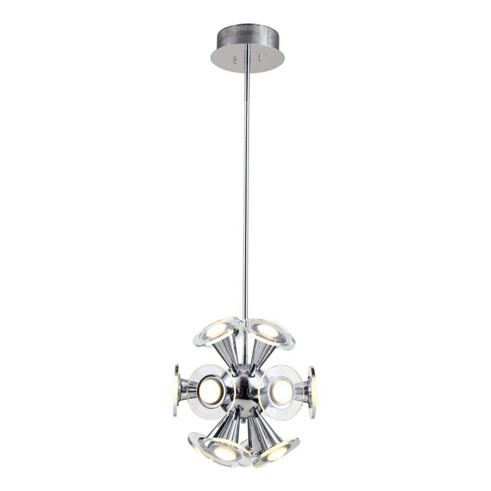 Quasar 14-Light, Modern Sputnik LED Pendant