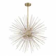 ZEEV Lighting CD10264-10-AGB - Flare 36" Decorative Sputnik