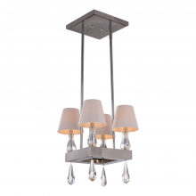 ZEEV Lighting MC20011-4-CH - Sophia 14" 4-Light, Mini Candle Chandelier in Polished Chrome