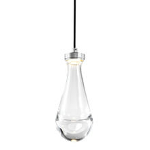 ZEEV Lighting MP10903-LED-PN - Vaso Water Drop LED Mini-Pendant in Polished Nickel