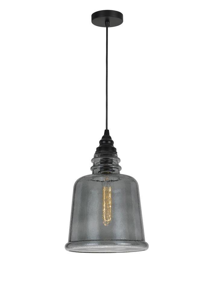 60W Scafati RippLED Glass Pendant (Edison Bulb Not included)