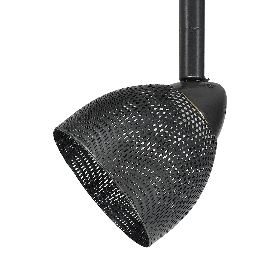 4.87&#34; Tall Serpentine Track Head with Shade