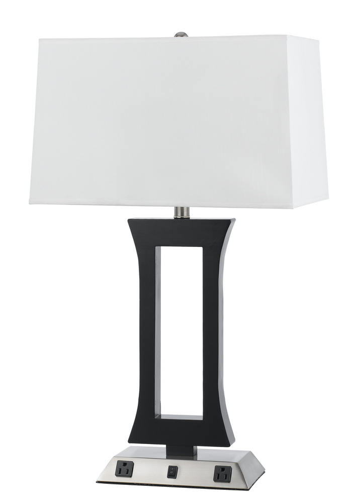 60W Metal N/S Lamp With Two Outlets