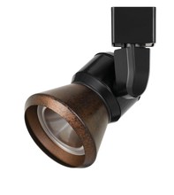 CAL Lighting HT-888BK-CONERU - 10W Dimmable integrated LED Track Fixture, 700 Lumen, 90 CRI