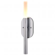 Vaxcel International W0489 - Fulton 1 Light LED Wall Light Chrome