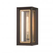 Troy B4052-TBZ/PBR - Lowry Exterior Wall Sconce