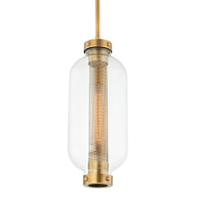 Troy F7037-PBR - Atwater Exterior Pendant