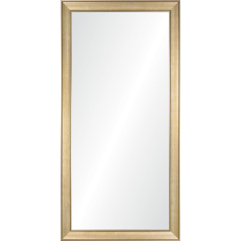 Cathcart 60" Tall Rectangle Wall Mirror, Yellow