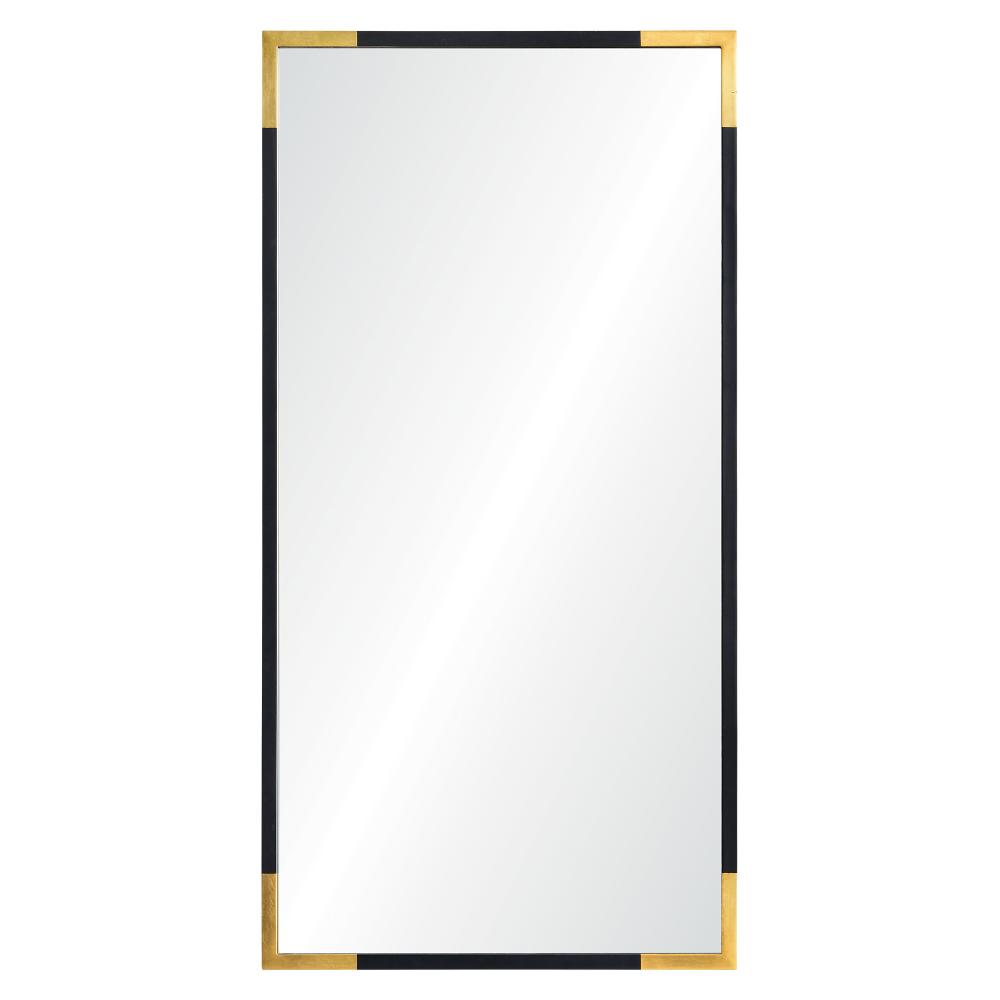 Osmond 60" Tall Rectangle Wall Mirror, Yellow