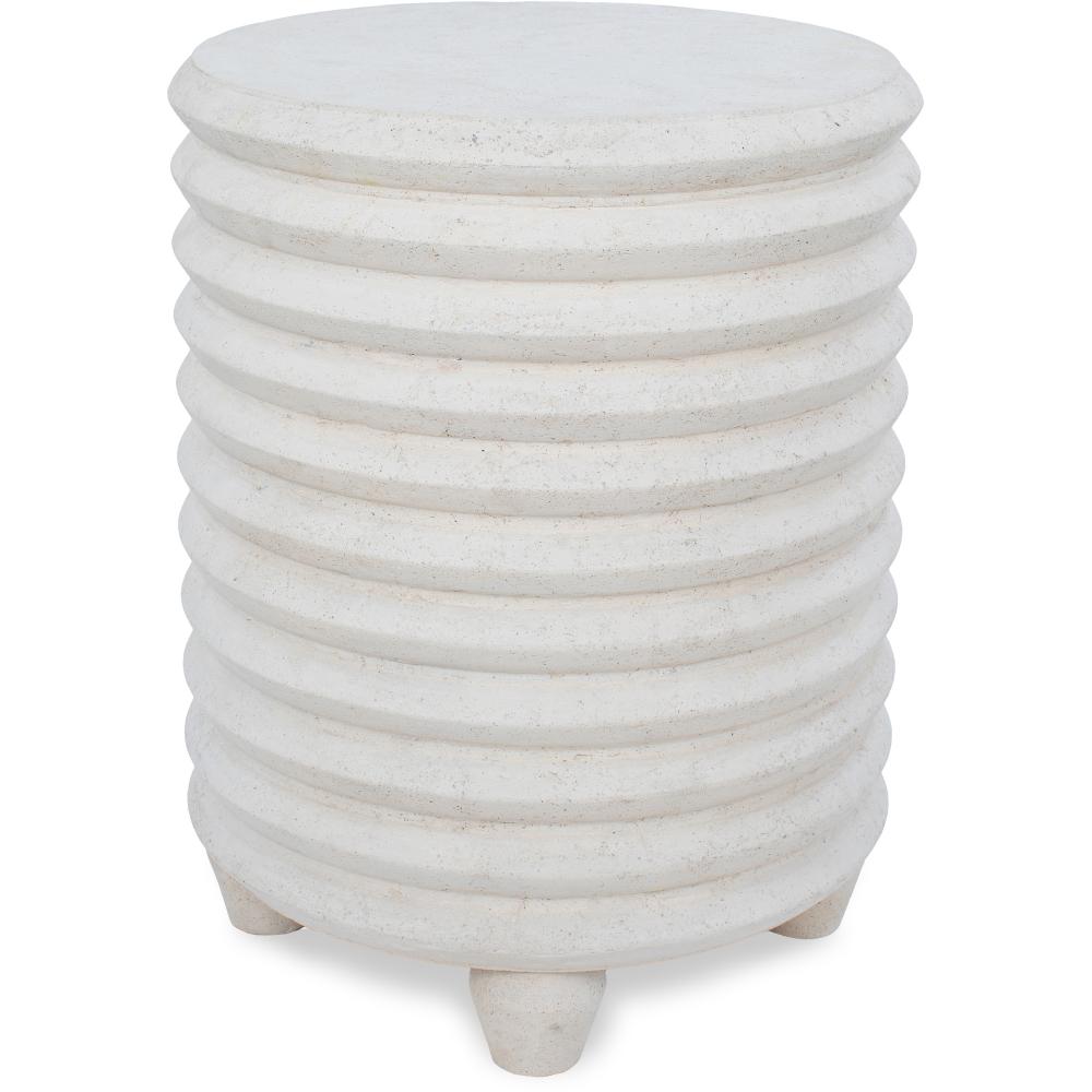 Aleksi Indoor/Outdoor Volcanic Stone Side Table , Natural