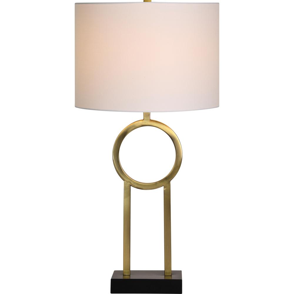 Burlington 28.5" Length Table Lamp, Brass