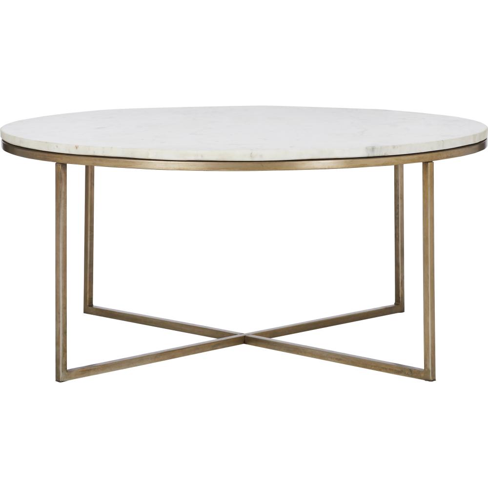 Lova Indoor Iron Table, Antique Brass