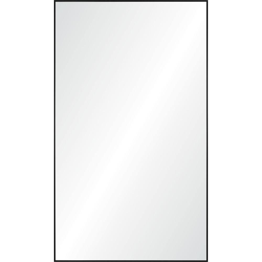 Keene 83" Tall Rectangle Full Length Mirror, Black