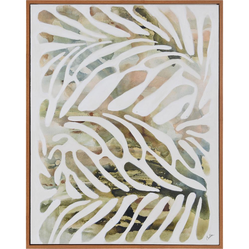 Pristina 22" Wide Canvas Art, Rose