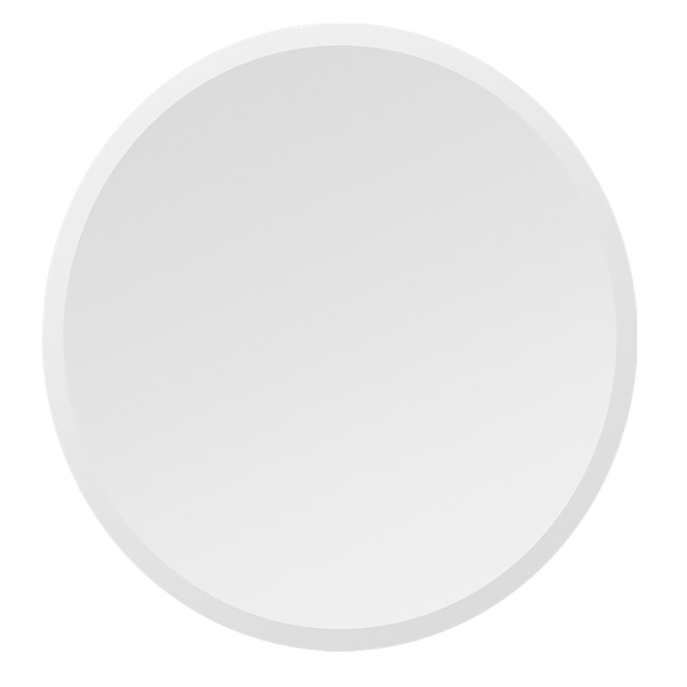 Kiko 30" Tall Round Wall Mirror