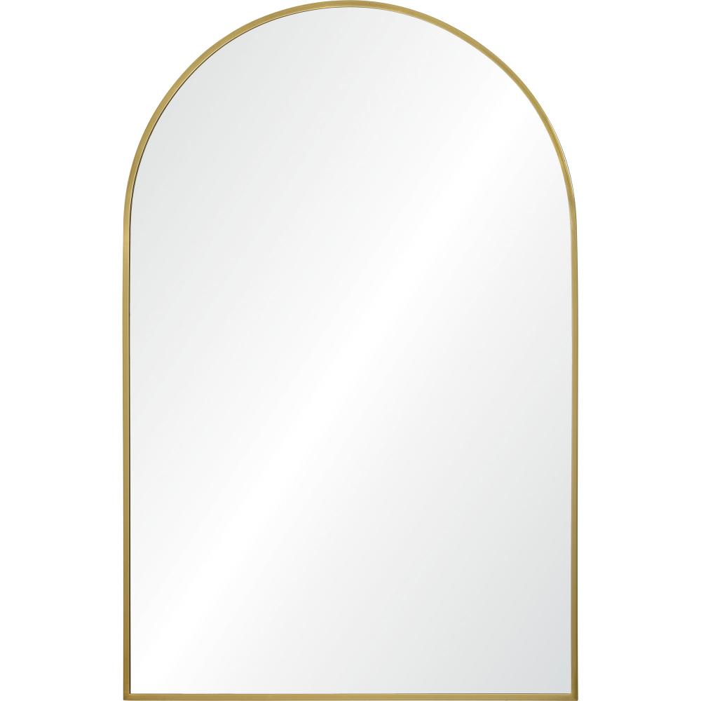 Durness 36" Tall Arch Wall Mirror, Yellow