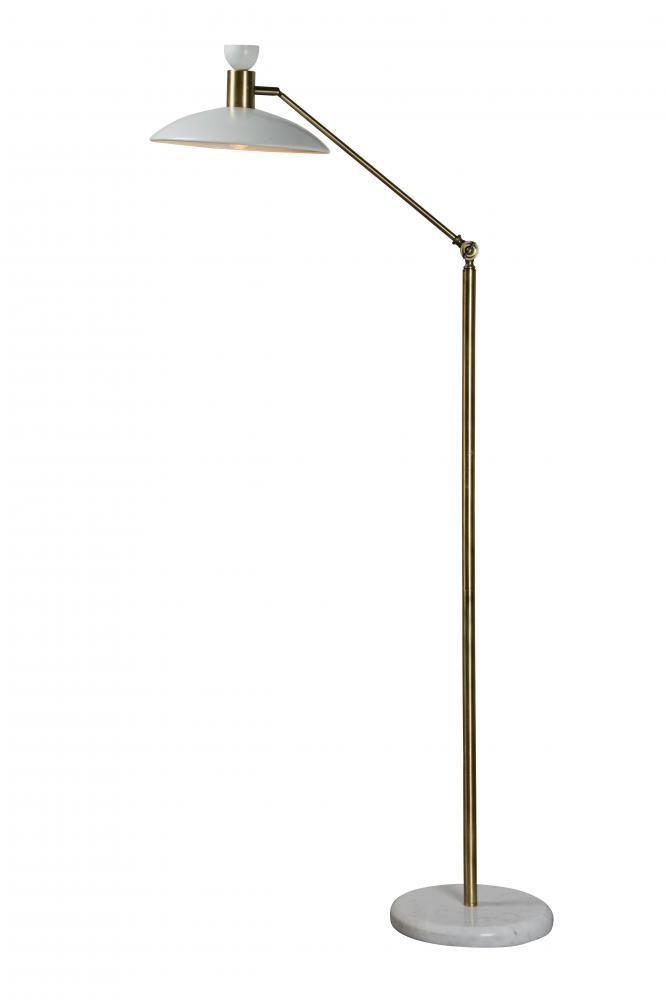 Troilus 55-72" Length Floor Lamp, Brass