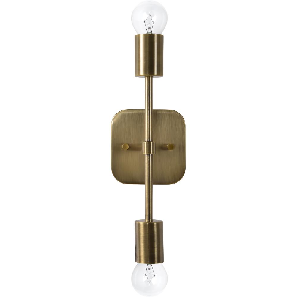 Anka 12" Length Wall Sconce, Brass
