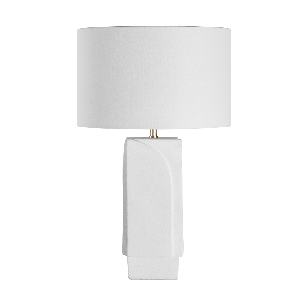 Scavo 25.75" Length Table Lamp, WHITE