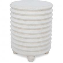 Renwil TA461 - Aleksi Indoor/Outdoor Volcanic Stone Side Table , Natural