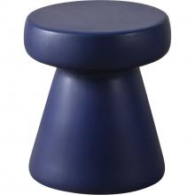 Renwil TAX394 - Charlie Indoor/Outdoor Ceramic Table, Matte Navy