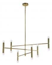 Renwil LPC4002 - Axis 74.5" Length Ceiling Fixture, Gold