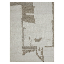 Renwil RGRA-21161-57 - Grace 5'3" x 7'3" ft Handwoven Indoor Rug, Ivory/ Stone