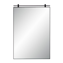 Renwil MT2633 - Titel 36" Tall Rectangular Mirror, Matte Black