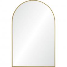 Renwil MT2524 - Durness 36" Tall Arch Wall Mirror, Yellow