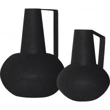 Renwil VAS196 - Monarda Indoor Iron Vase, Matte Black