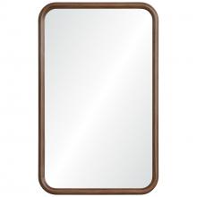 Renwil MT1835 - Dickens 32" Tall Rectangle Wall Mirror, Brown