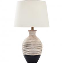 Renwil LPT1180 - Ignacio 27" Length Table Lamp, Black and whitewash