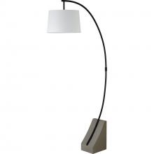 Renwil LPF3123 - Weymouth 75.5" Length Floor Lamp, Matte Black